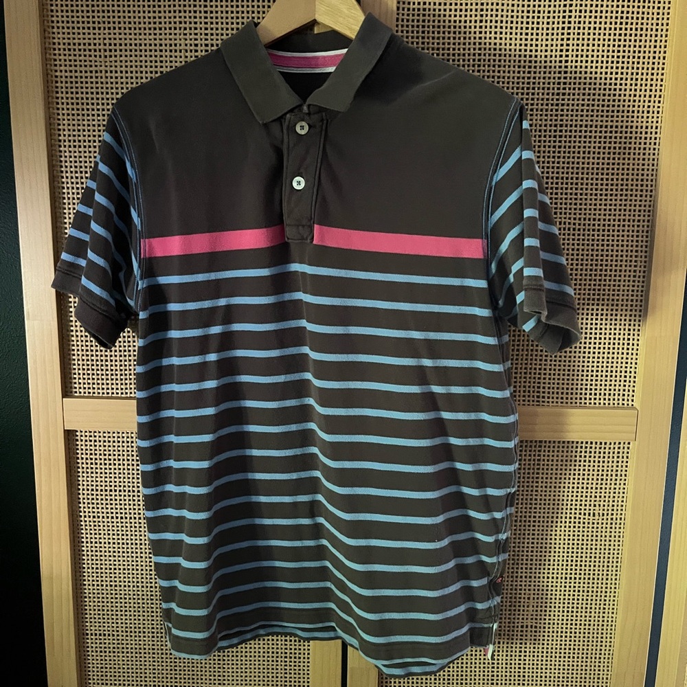 Boden Men’s M Striped Polo Shirt